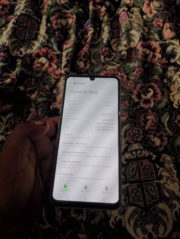 LG V60 5G 8gb 128gb dual sim 2