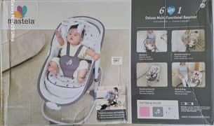 MASTELA 6 in 1 Rocker and Basinet