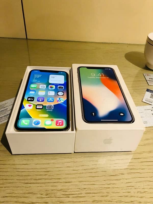 IPhone X 64 GB With Box PTA Approved 3