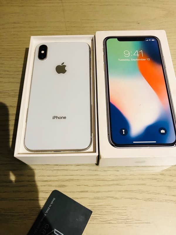 IPhone X 64 GB With Box PTA Approved 6