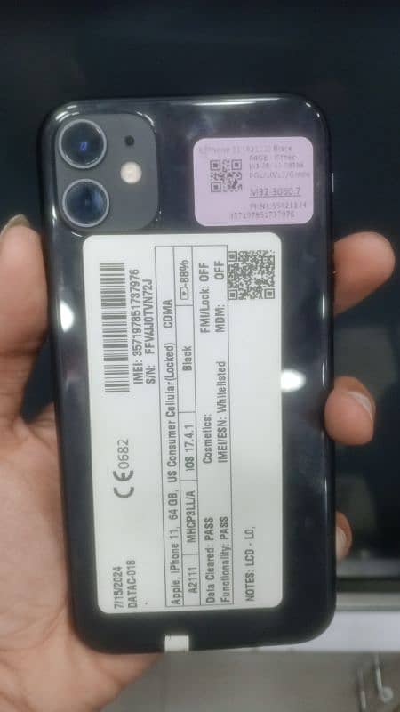 Iphone 11 JV 64 GB 0