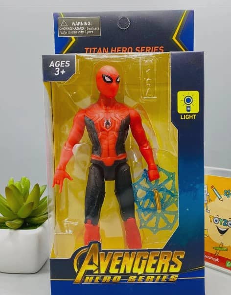 AMAZING SPIDERMAN COSTUME SHOOTER GLOVE TOY AND MANY MORE FUN TOYS. 5