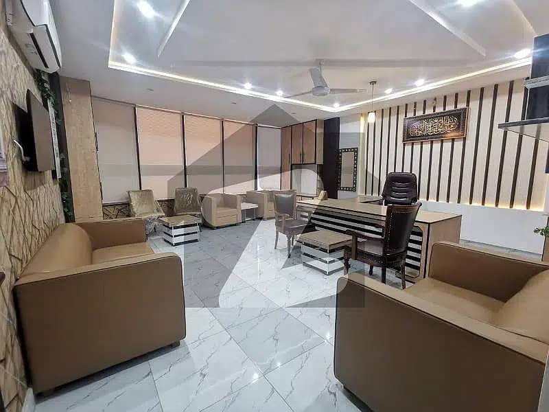 Fully Furnished Office For Rent For at D Ground Faisalabad with Electercity 7