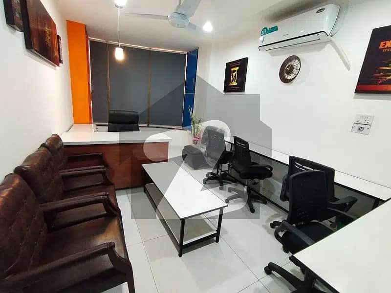 Fully Furnished Office For Rent For at D Ground Faisalabad with Electercity 13