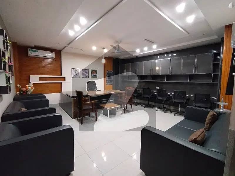 Fully Furnished Office For Rent For at D Ground Faisalabad with Electercity 16