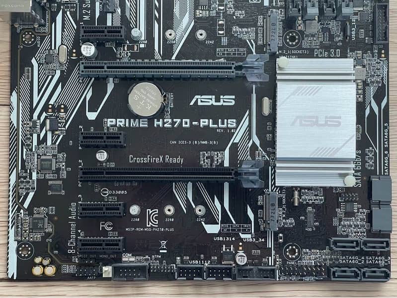 ASUS Prime H270-Plus Mobo with Core i7 7700 1