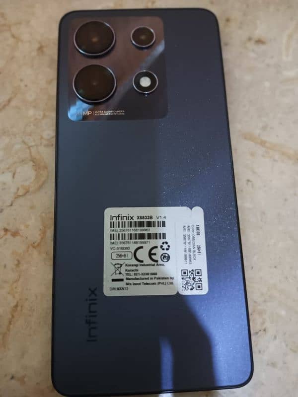 Infinix note 30 8gb ram 256gb rom 1