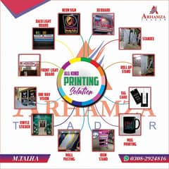 Panaflex Print services/Visiting card printing/Viny/Social Media Post