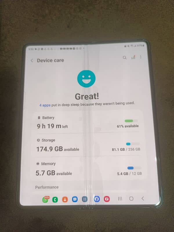 SAMSUNG GALAXY FOLD 3 OFFICAL DUAL 6