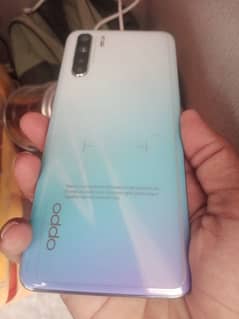 OPPO F 15  8/256 front finger box with charger original condition