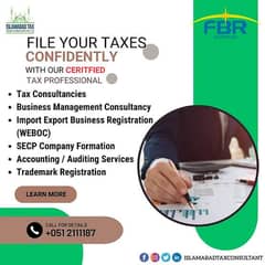 Tax & Finance consultancy services & Finance Tution services