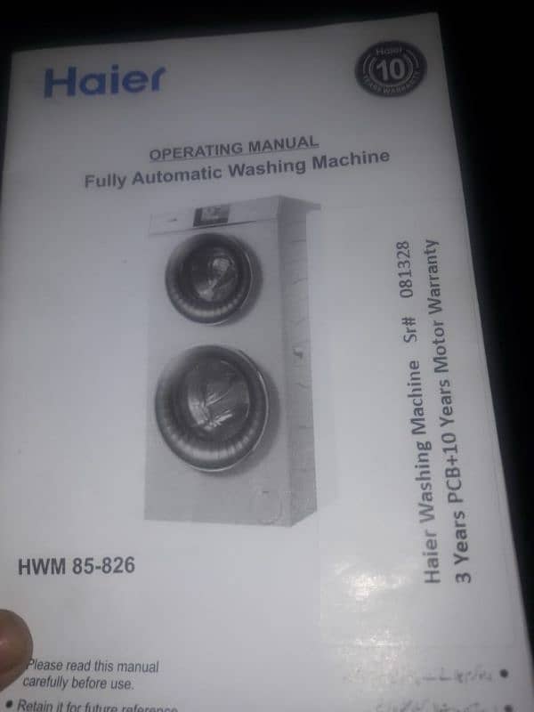 Haier HWM 85-826 4