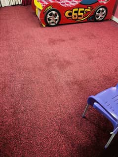 Maroon carpet