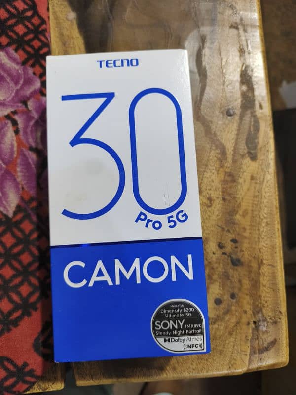 Tecno Camon 30 pro 5g 512gb 6