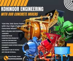 CONCRETE MIXER MACHINE USED SECOND HAND کنکریٹ مکسچر مشین