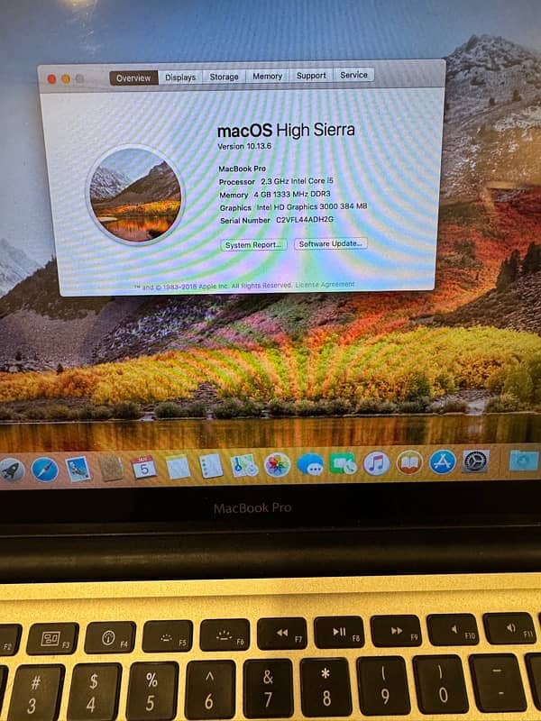 macbook pro 13” 500gb 1