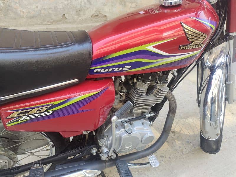 Honda 125 2019 model 1st owner Islamabad number 5