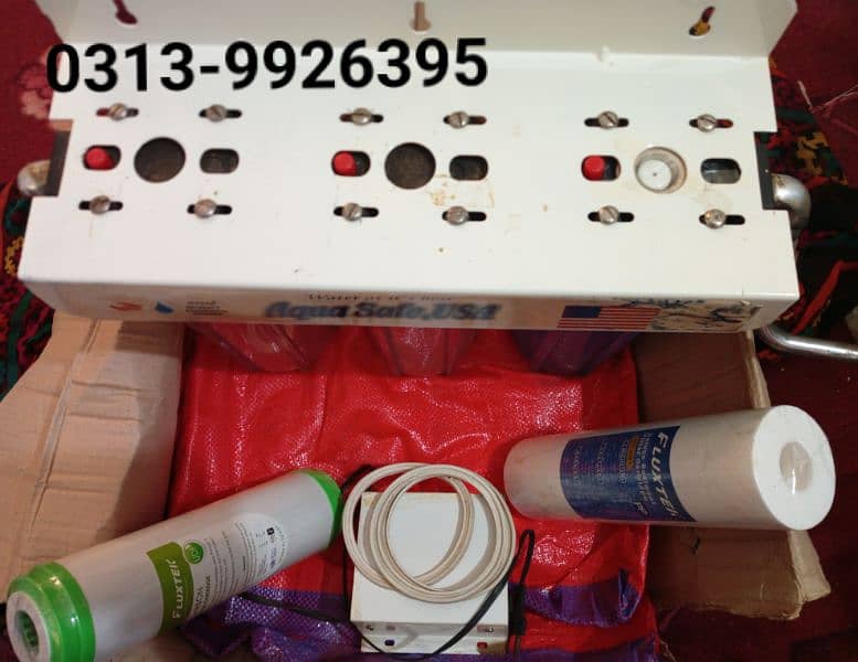 Aqua Water Purifier For Urgent Sale + 2 Cartridges 6