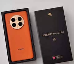 Huawei mate 50pro 12/256 GB 03230916581 my what'sap