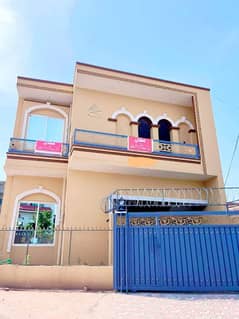 With Water Bore Prime Location Beautiful 5.5 Marla One And Half Story House For Sale In AECHS Airport Housing Society Near Gulzare Quid And Express Highway