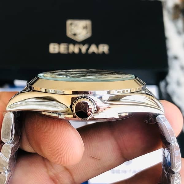 Brand Men Original Benyar 2024 automatic watch 3