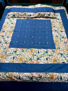 Embroidered King Size Bedsheet