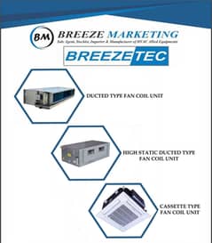 FAN COIL UNITS (Contact BREEZETEC)