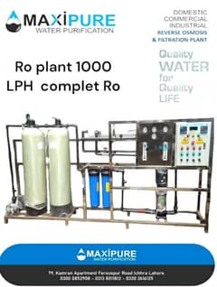 Maxipure Ro plant 1000 LPH 03000852908