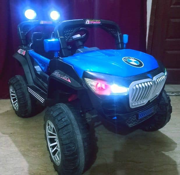 Kids 4x4 BMW Jeep car full size 6 motors / swing mode / remote control 4