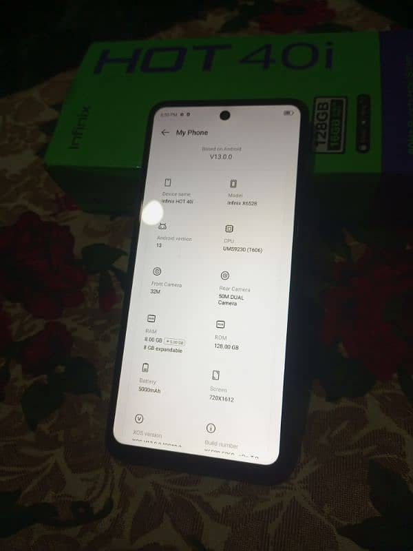 infinix hot 40i 1