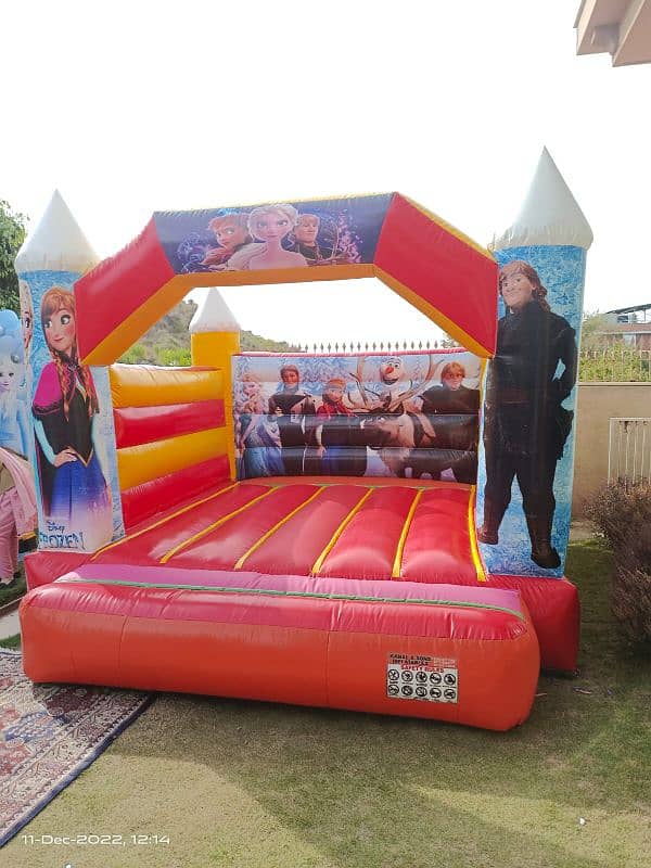 jumping castle slide magic show 2