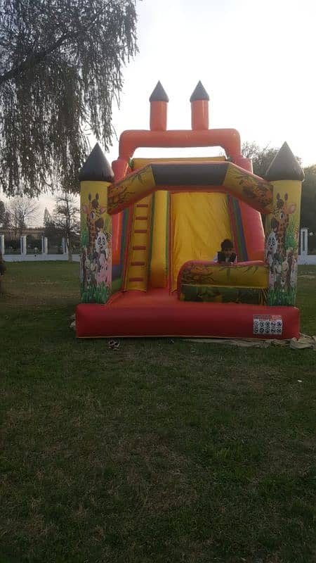 jumping castle slide magic show 4