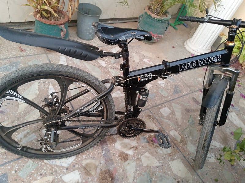 Land Rover  Folding Bicycle With Adjustable Gears 3