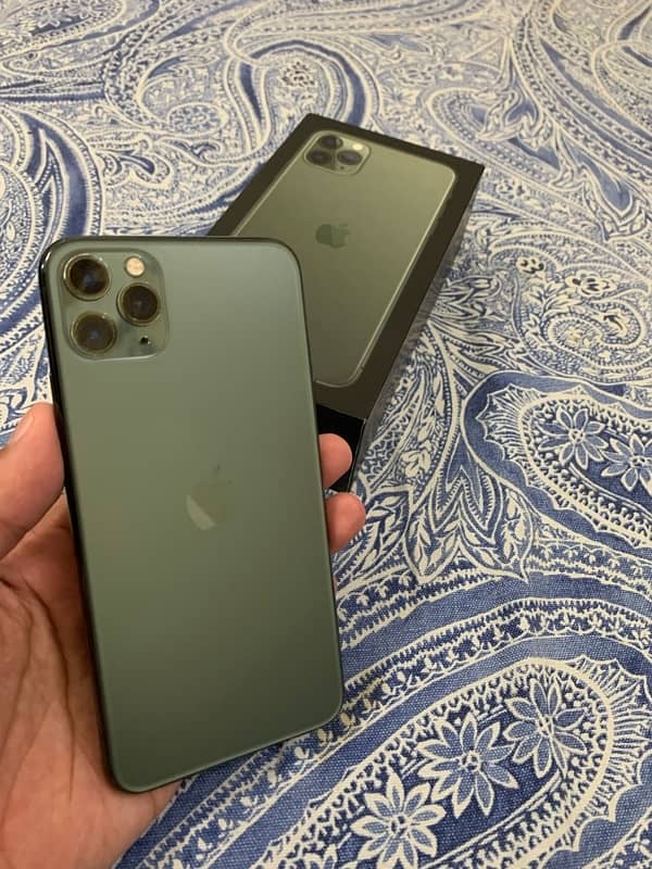 Iphone 11 Pro Max 256 GB Physical dual PTA approved 10