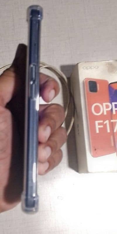 Oppo f17 8/128 Penal Chang deba chargar sath he 7