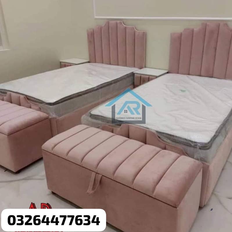 Singal bed/double bed/polish bed/bed /furniture/single bed 4