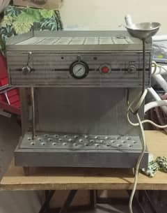 Coffee machine and fryer