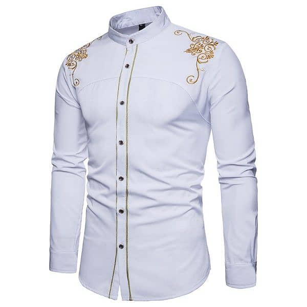 Men's Embroidered Shirt 4