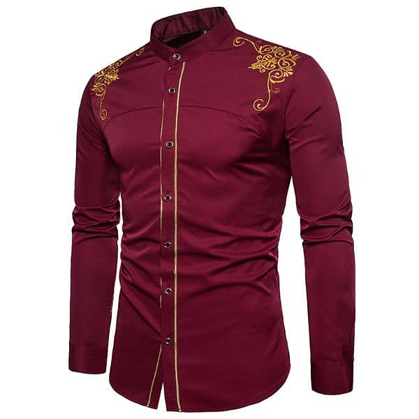 Men's Embroidered Shirt 5