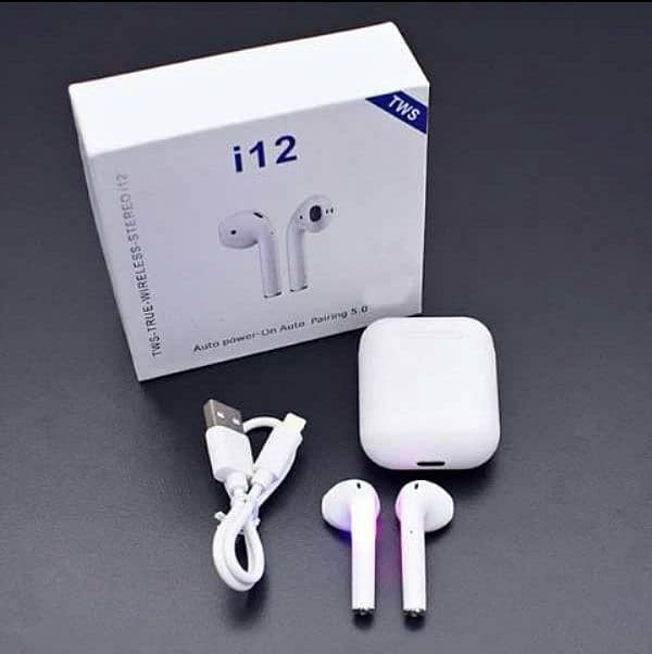 Airpods i-12 just Like New 1