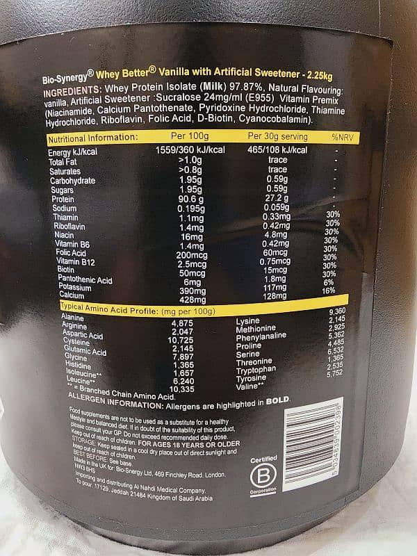 whey protein 1