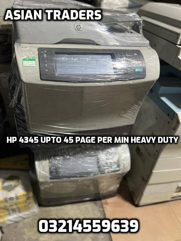 HP 4345 630 4555 Photocopier Printer at Unbeatable Rate Rental Also 1