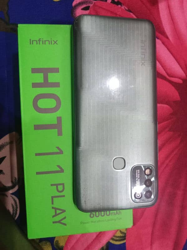 infinix Hot 11 play 4GB Ram 64 GB Rom 1