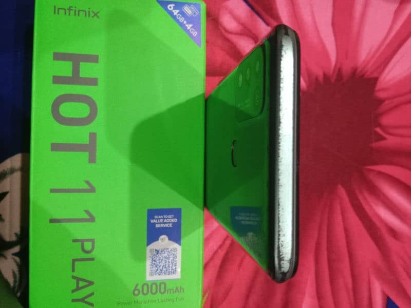 infinix Hot 11 play 4GB Ram 64 GB Rom 4