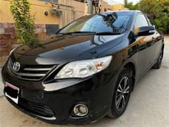 Toyota Corolla Altis 2012 converted from xli 2009