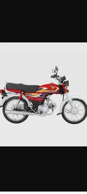 Honda cd 70 Applied for Brand new for sale 1