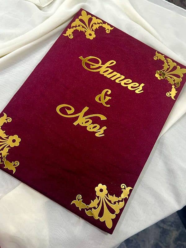 Customised Nikah Booklet|Customised Gift|Customised Wedding Gift 1