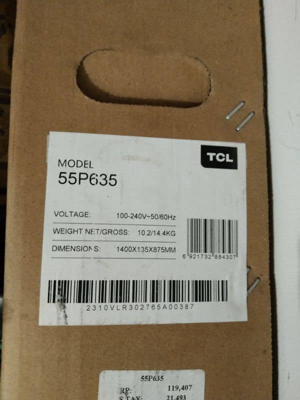 TCL 55inch LCD for sale in warranty 3