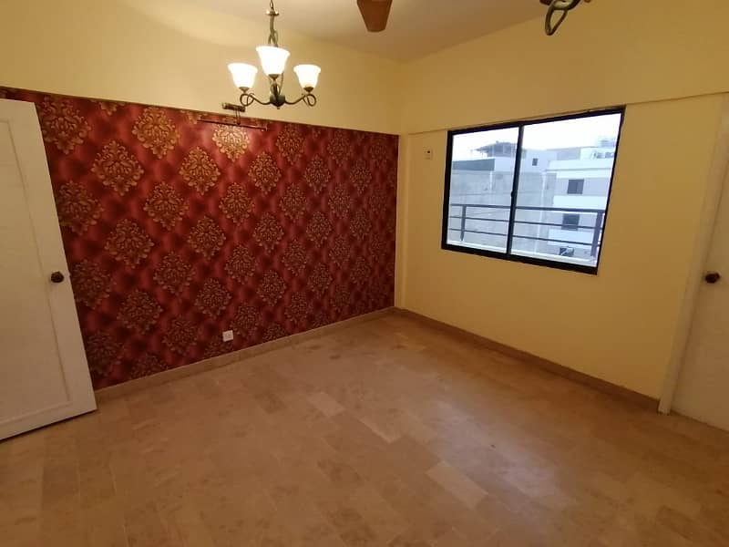 well maintained flat 4 bed dd available for rent in DHA phase 6 Bukhari commercial 16