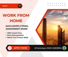 Data Entry / Typing Work – Apply Now! 0